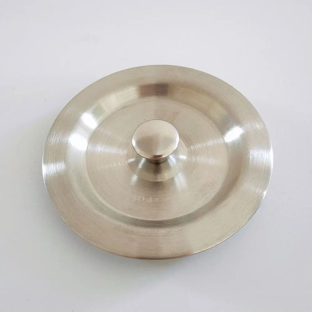 

Kitchen Laundry Bathroom Sink Stopper Stainless Steel Bath Tub Sink Floor Drain Water Stopper Tool 8.8CM Filter Plug