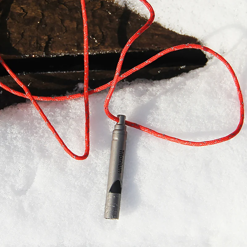 Ultralight Camping Safety Whistle 5
