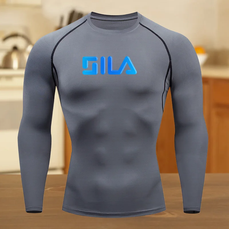ضغط تي شيرت الرجال كمال الاجسام ملابس رياضية قصيرة الأكمام المحملة سريعة الجافة تجريب قمصان الرياضة القمم المحملة رياضة الجري تي شيرت الرجال