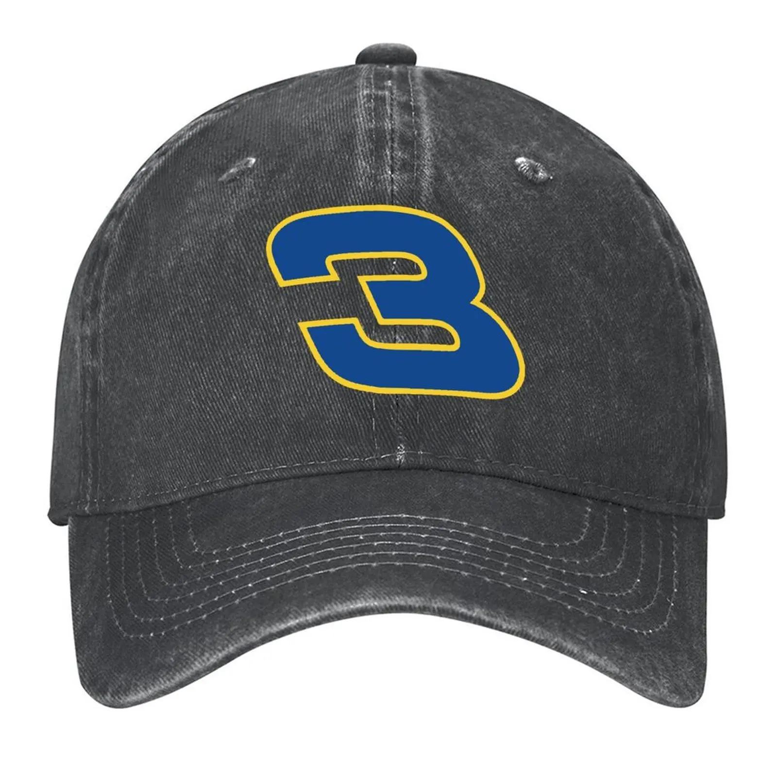 

#3 Dale Earnhardt Wrangler Baseball Cap Visor Snap Back Hat Trucker Cap sailor cap for men Female Men's