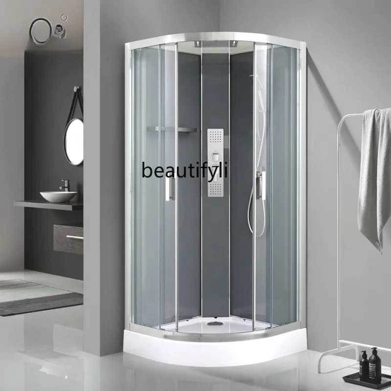 

Arc fan shower room integral bathroom fully waterproof integrated bathroom household bathroom