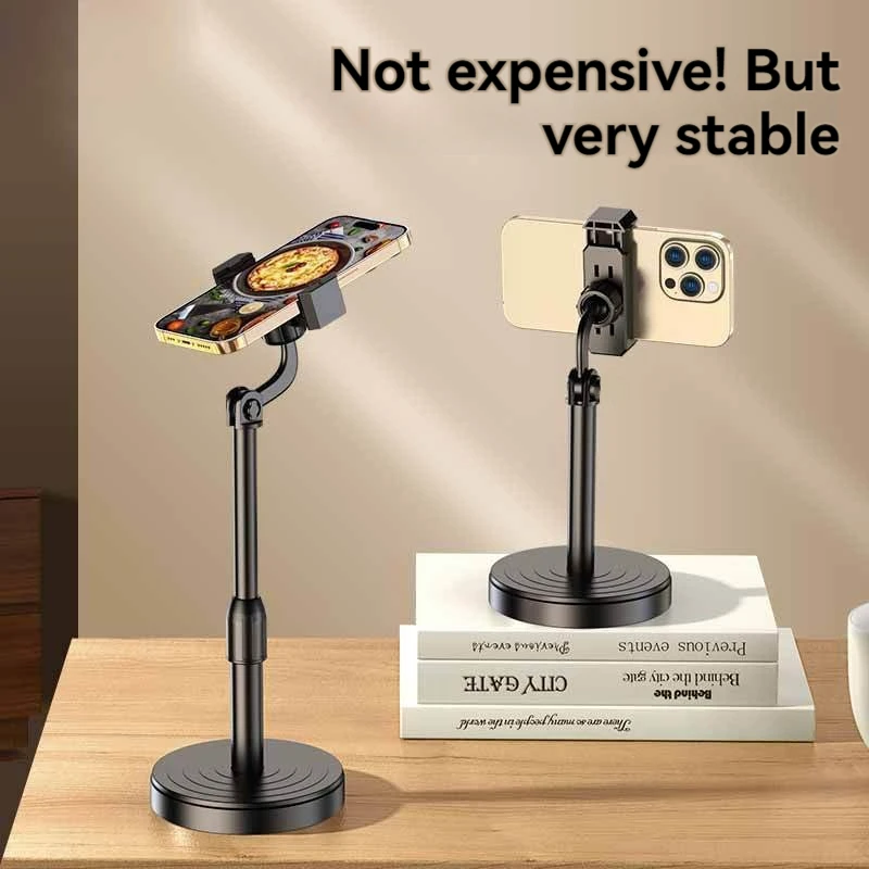 Desktop Tripod for Phone Smartphone Iphone with Phone Holder Stand Bracket Tripe for Mobile Telefoon Statief Stand Table