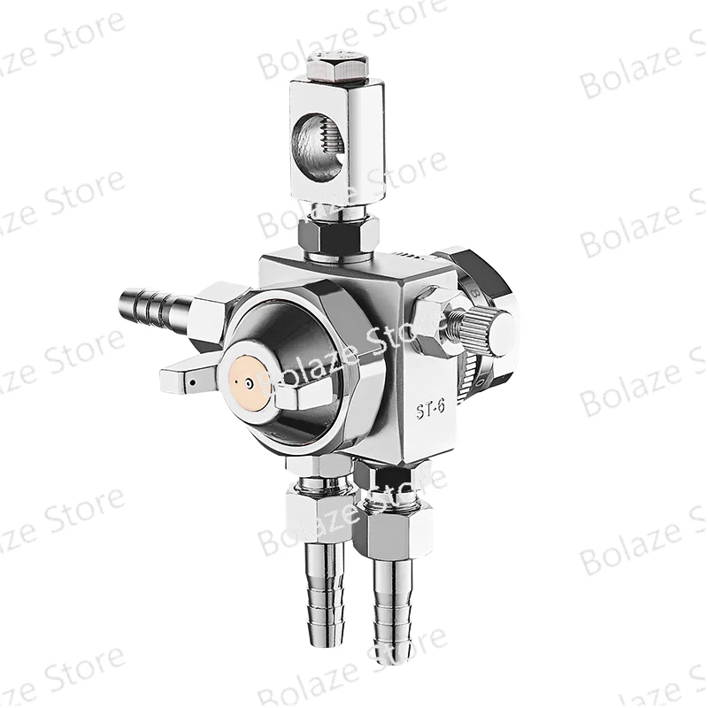 

ST-6 Blister Machine Automatic Spray Gun ST-5 Flux Paint Wave Soldering Nozzle Glue Pneumatic Paint Spray Gun