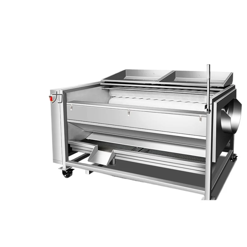 Automatic brush cleaning machine Winter melon ginger potato taro peeling machine y