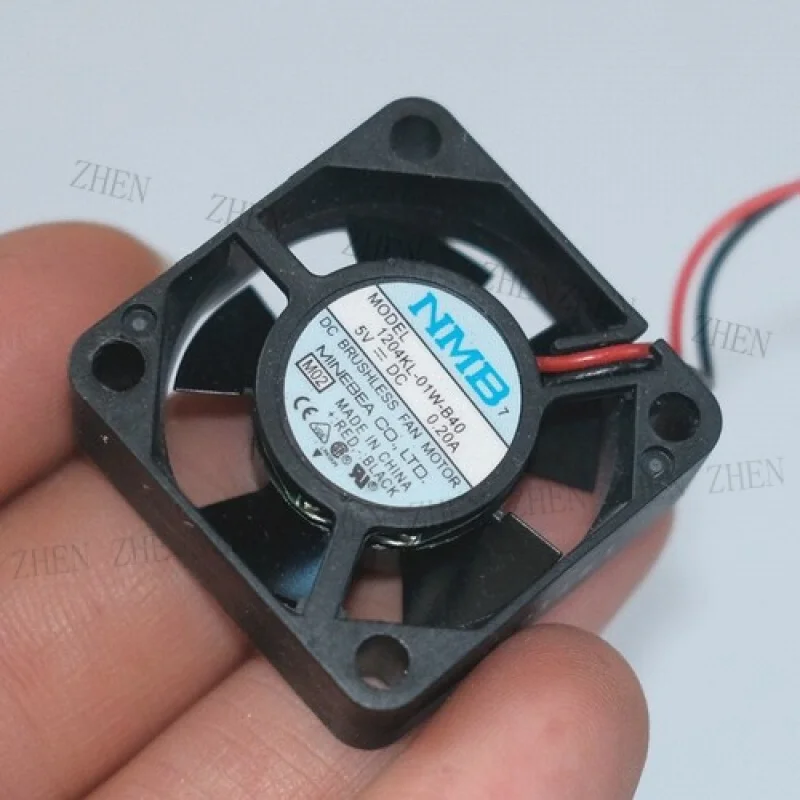 Y  NEW FOR  NMB 1204KL-01W-B40 30 x10mm Wired Router Cooler Cooling Fan DC 5V 0.2A 2Pin#