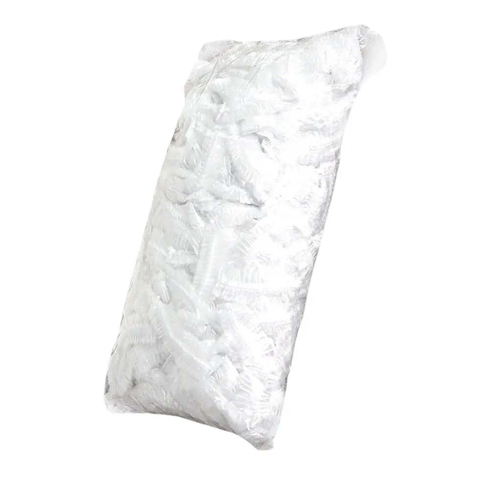 

100Pcs Disposable Bath Caps Waterproof Elastic Band for Natural Braided Hair Comfortable Fit in Shower Spa Salon Home Use