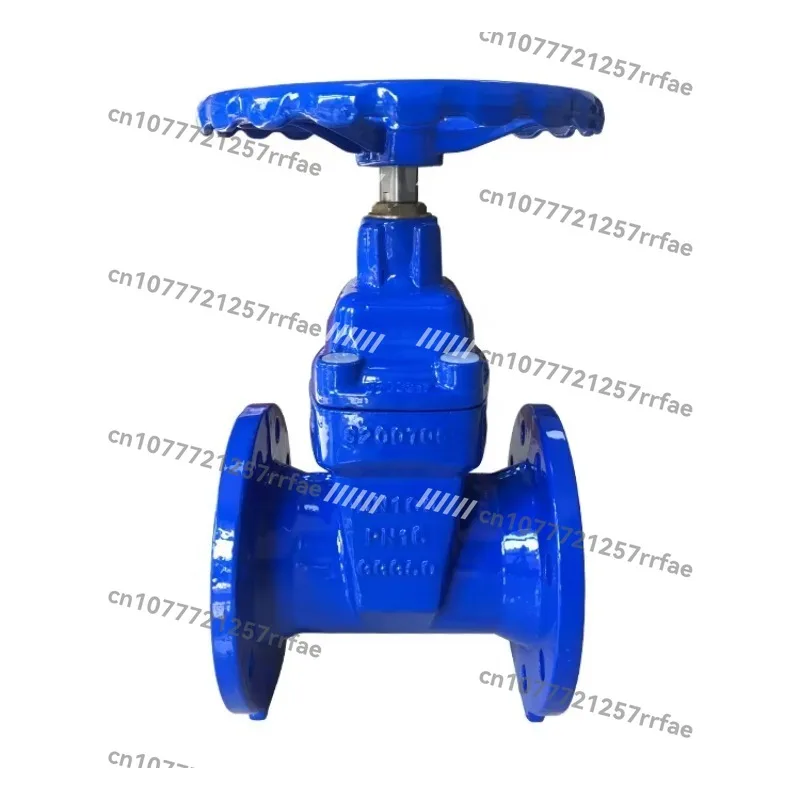 PN10 PN16 Z45X Flanged Stem Soft Sealed Ductile Iron Gate Valve