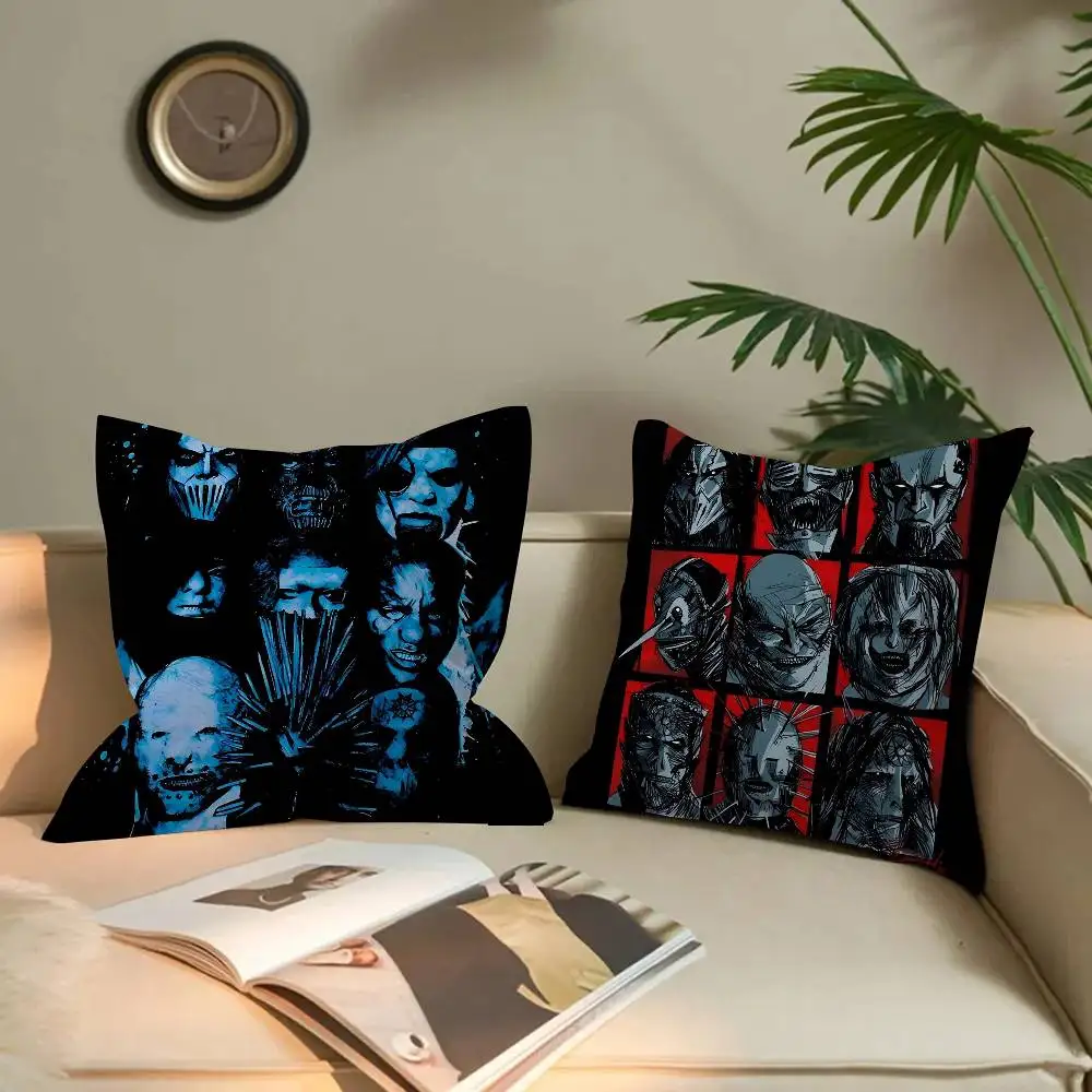 

Band S-slipknot Music Pillow Cover Sofa Cushion Cover Home Room Decoration Children Gift