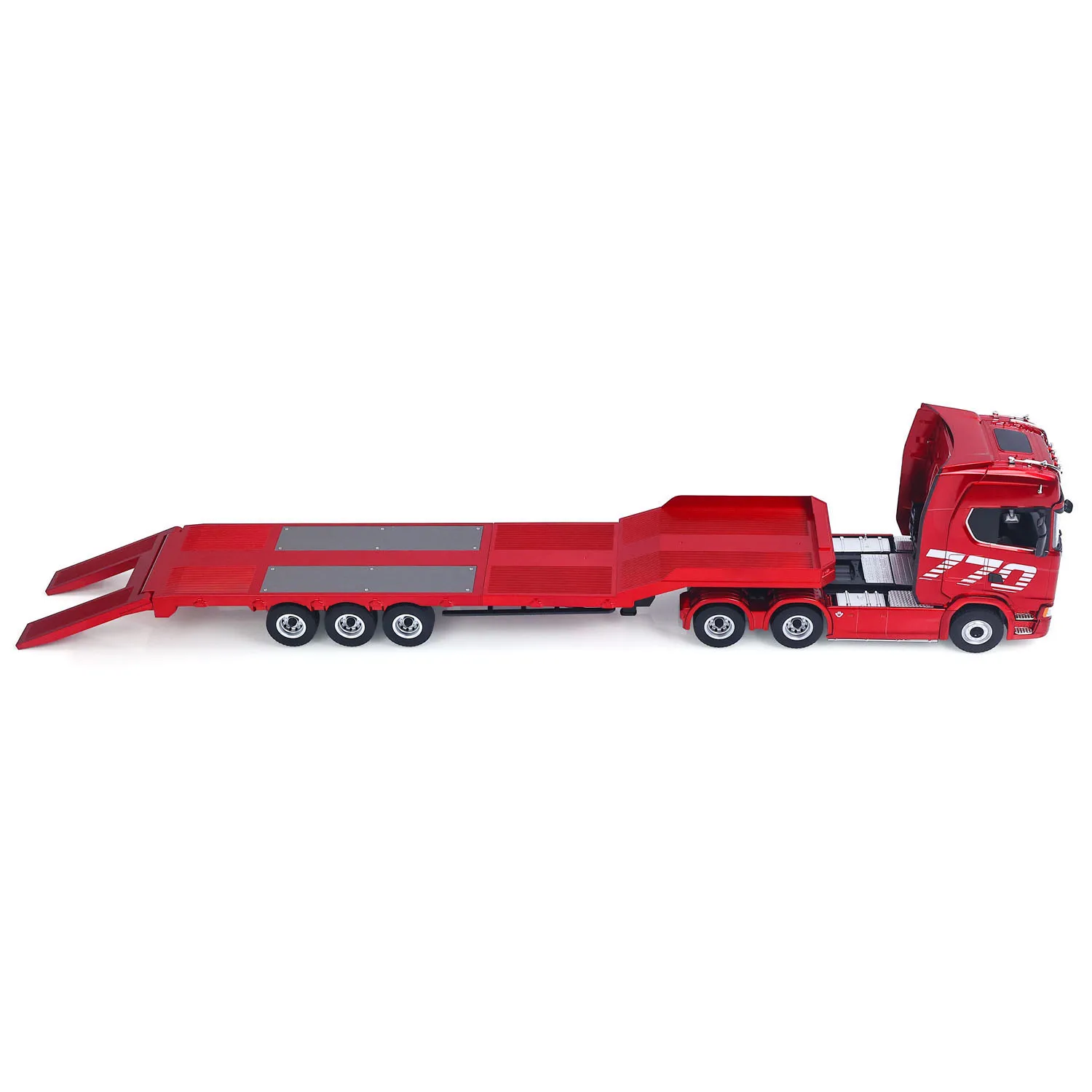 1501A 1/18 HUINA RC Traktor und 3-Achs-Sattelanhänger 19CH RTR 770S 2.4G Sound-Licht-System Ferngesteuertes LKW-Modell – Detail 16