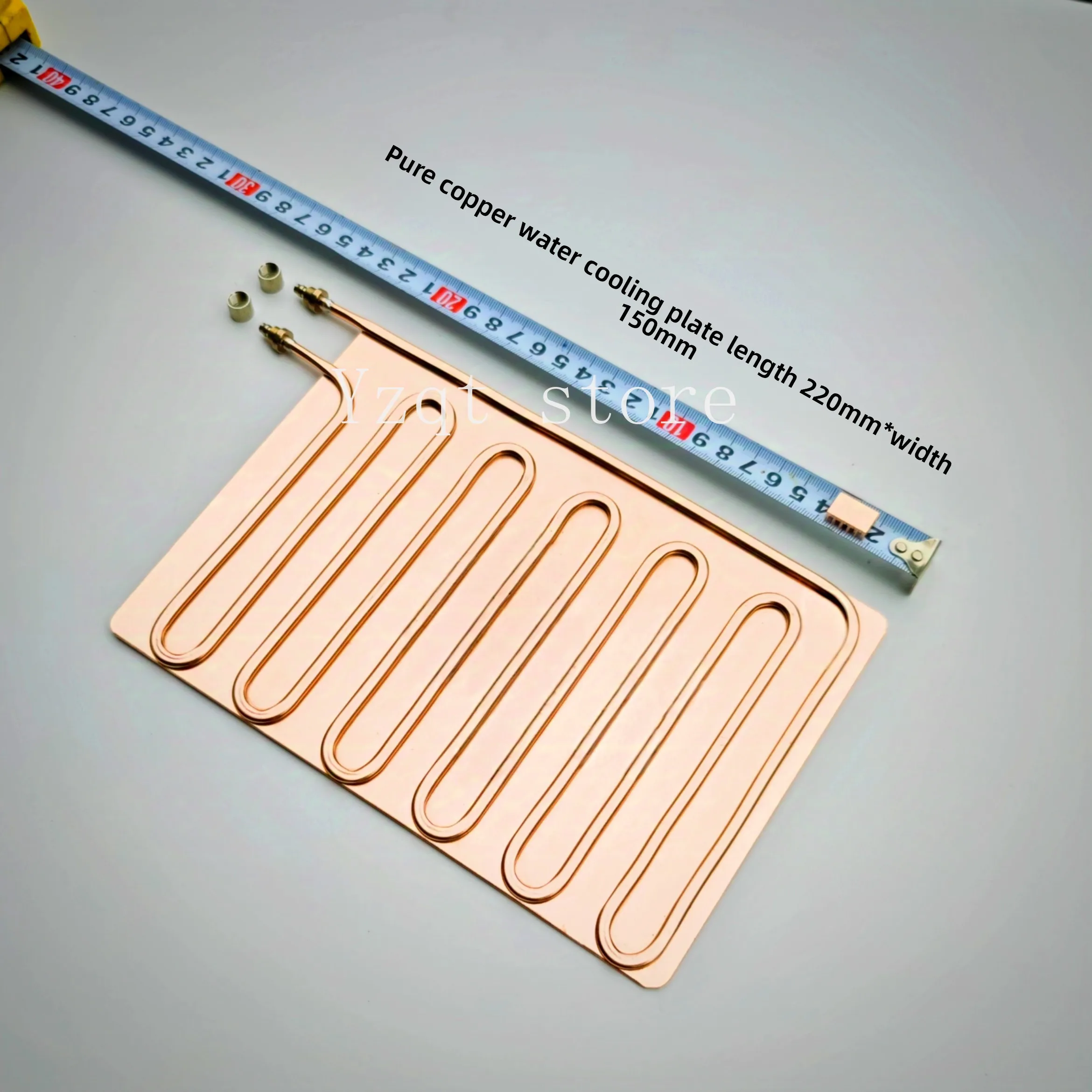 Tablet PC Mobile phone Copper heat dissipation water cooling sheet Semiconductor liquid DIY water cooling