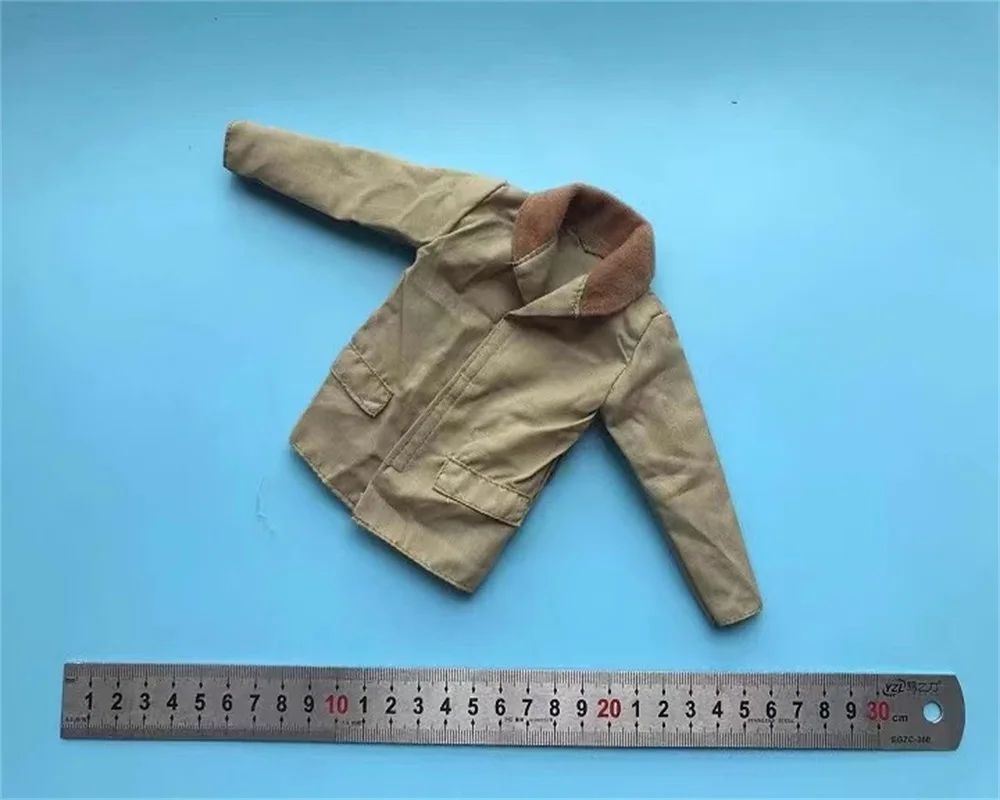 1/6 Aksesori Pakaian Tentara BBI Perang Dunia II Pakaian AS Jaket Model Mantel Mainan Cocok 12 ''Figur Aksi Tubuh Tersedia