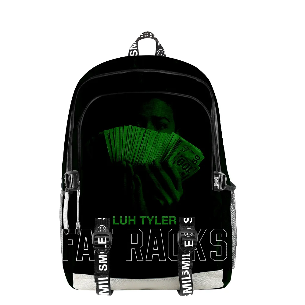 حقيبة الظهر المدرسية Luh taylor Merch ذات السحاب حقيبة Daypack الفريدة من نوعها لعام 2023 حقيبة سفر بطراز غير رسمي من قماش أكسفورد