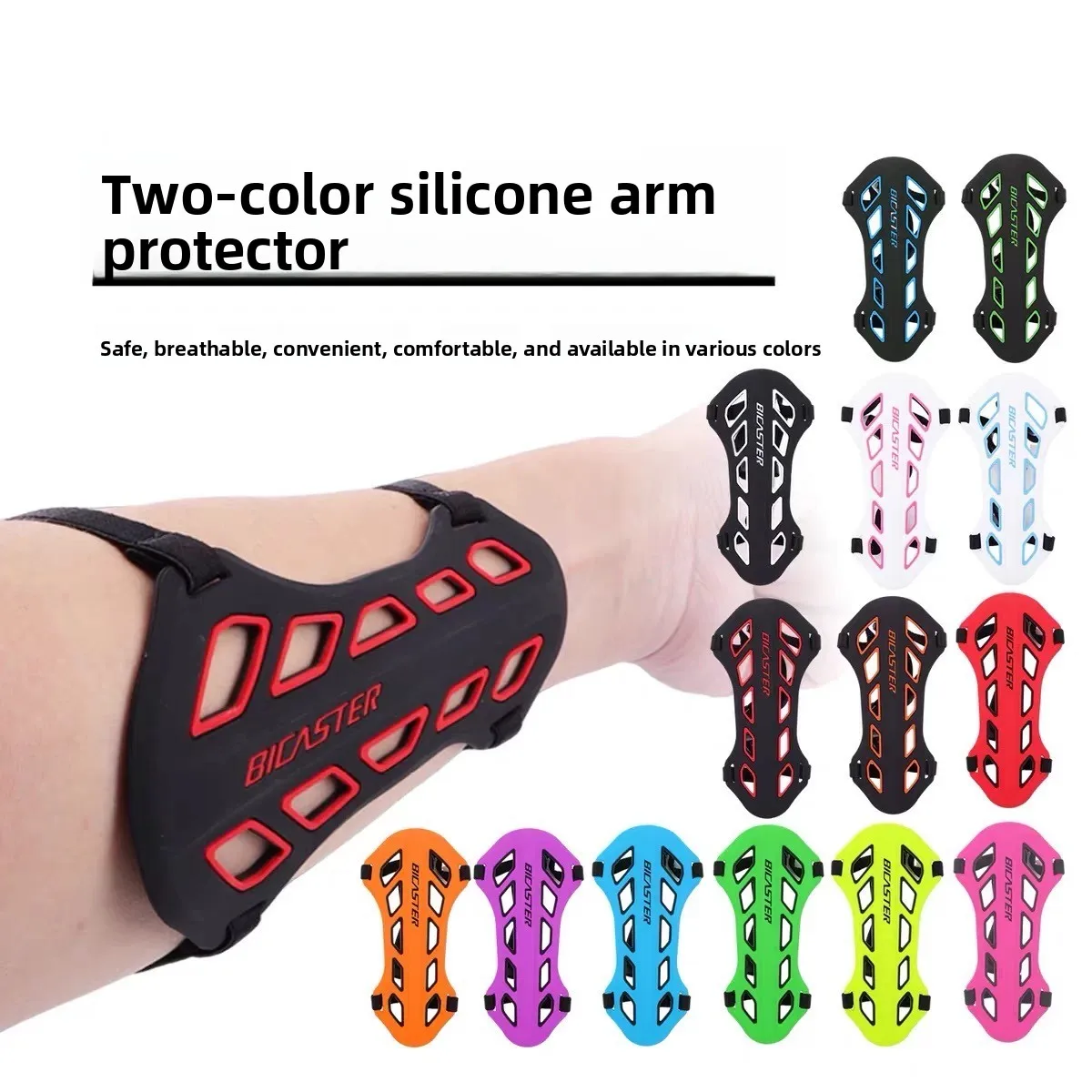 protege-bras-en-silicone-bicolore-bicaster-pour-l’arc-et-la-fleche-equipement-de-tir-a-l’arc-pour-adultes-et-enfants