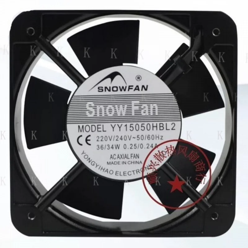 

C FOR SNOWFAN YY15050HBL2 220V/240V 0.25/0.24A Axial Cooling Fan