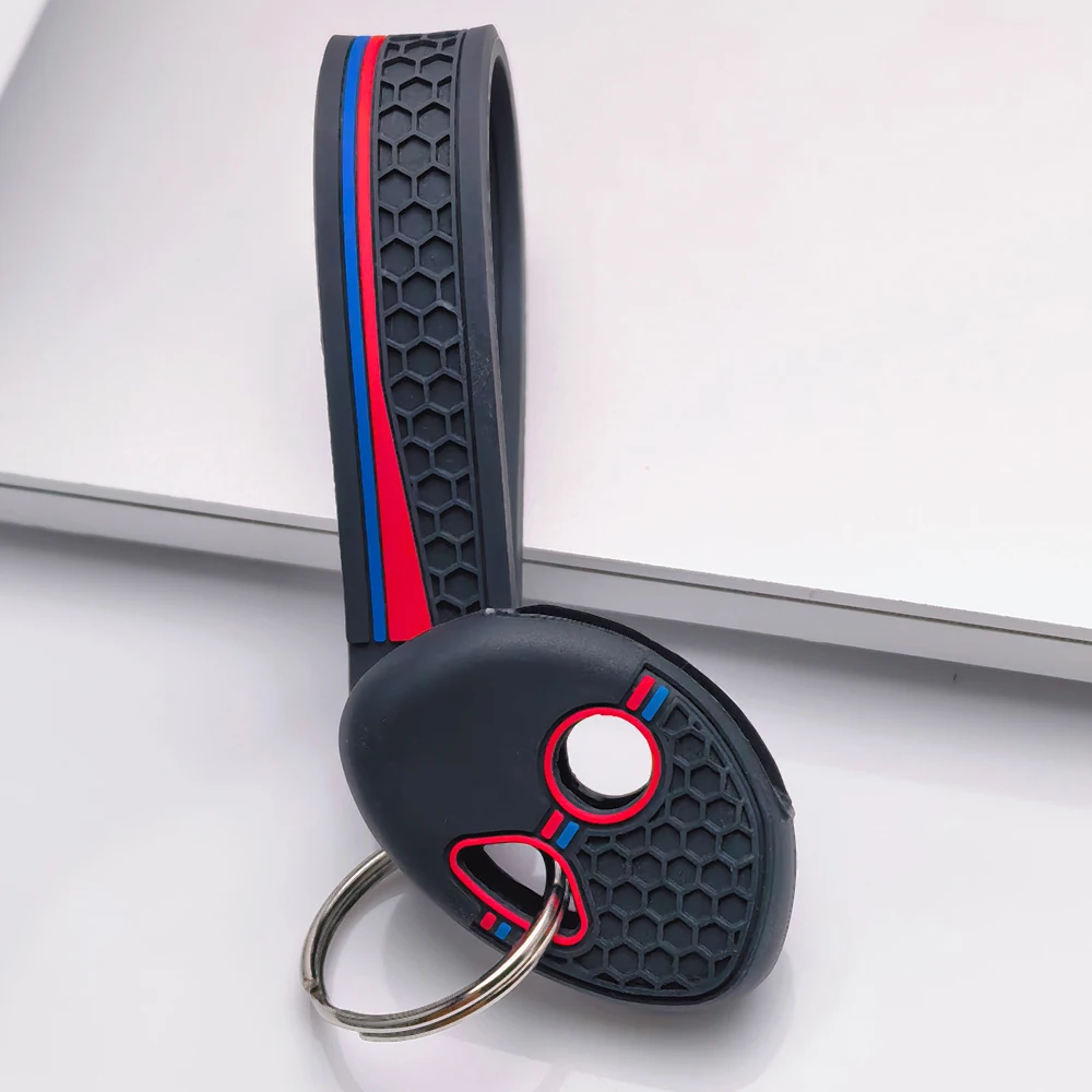 Key Fob Cover for BMW R1200RT R1250GS R1250RT K1200R K1200S K1300R K1300S S1000RR F650GS with Keychain Anti-Scratch Shockproof