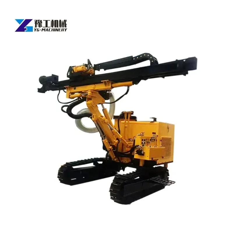 YG Anchoring Tunnel Boring Machine Borehole Drilling Nice Pipe-shed Support Drill Rock Anchor Drilling Rig