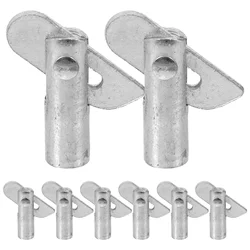 Exacpilles Professionnelles pour Fixation d'Échafaudage, Broches de Verrouillage, Nervures Galvanisées, exacpilles de Remplacement, 8 Pièces