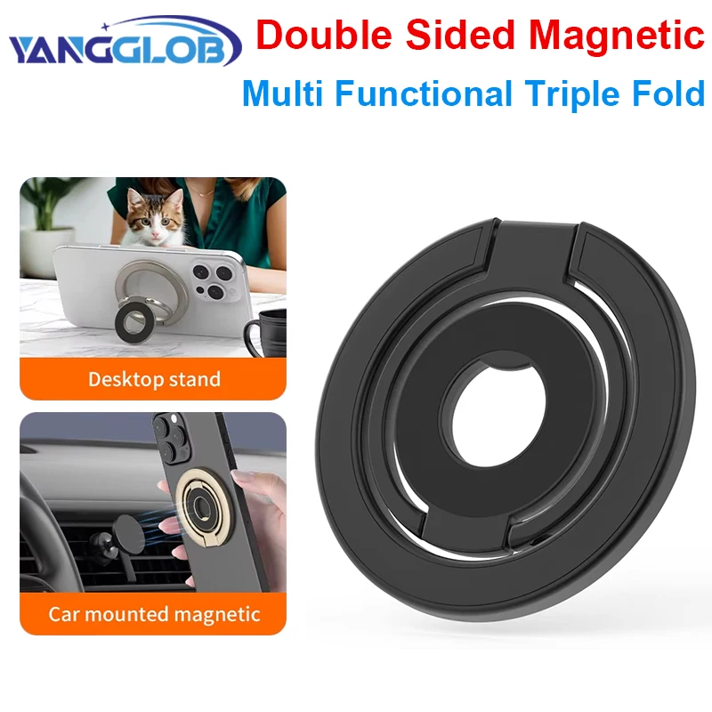 

For Magsafe Cellphone Grip Double Sided Magnetic Ring Phone Holder Cellphones Stand Phone Accessories Support Telephone Grip Tok