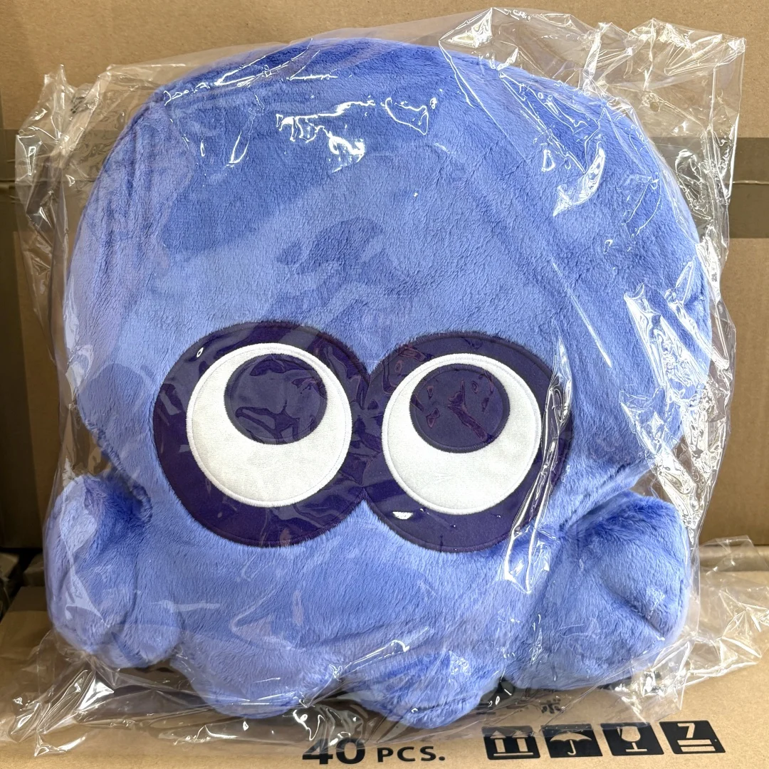 ARTSWIF ストアかわいい刺繍イカおもちゃ漫画タコプリントシートクッション綿ぬいぐるみイカベッド枕誕生日子供のギフト