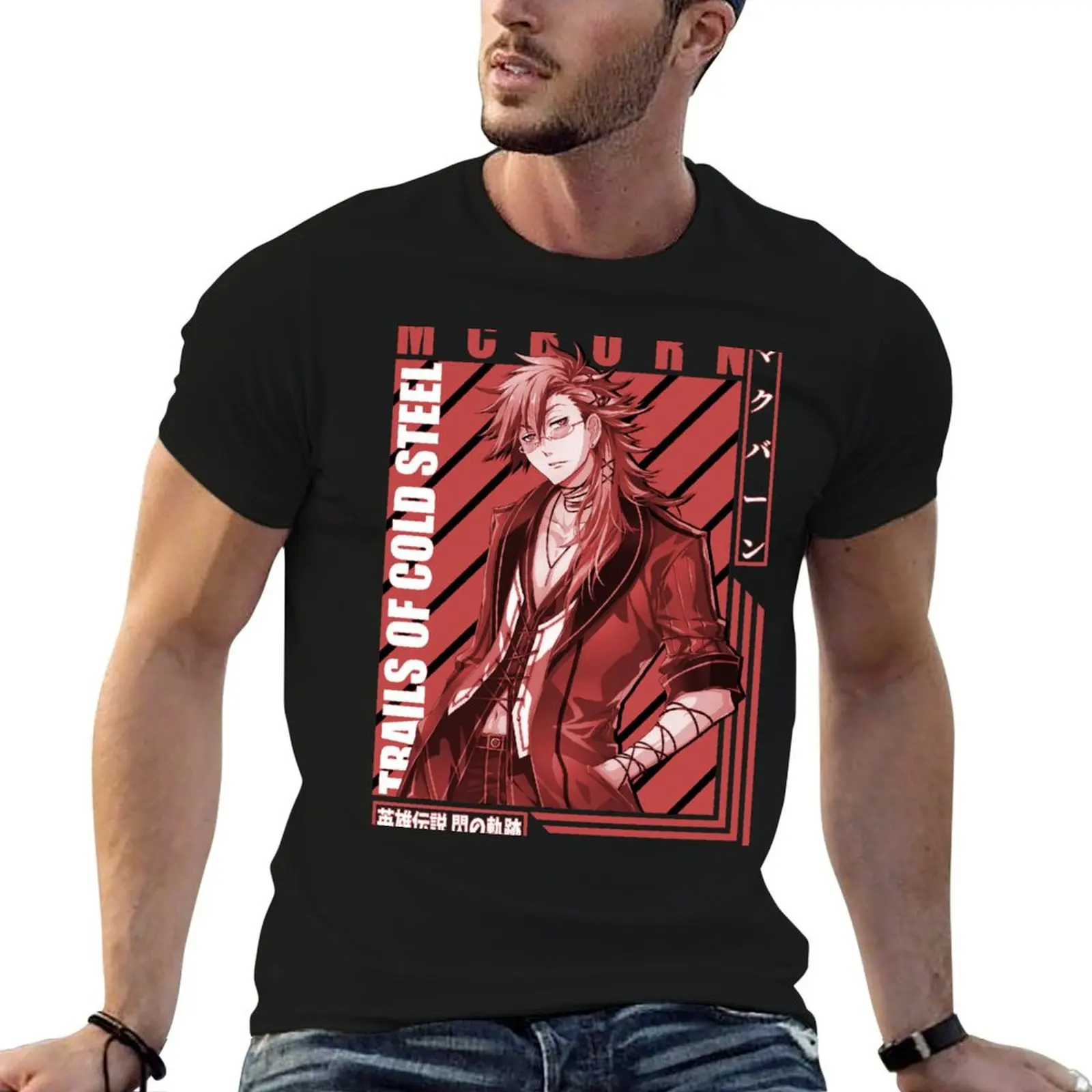 

Redmcburn character kiseki T-Shirt man t shirt summer man t shirt designer T-Shirt