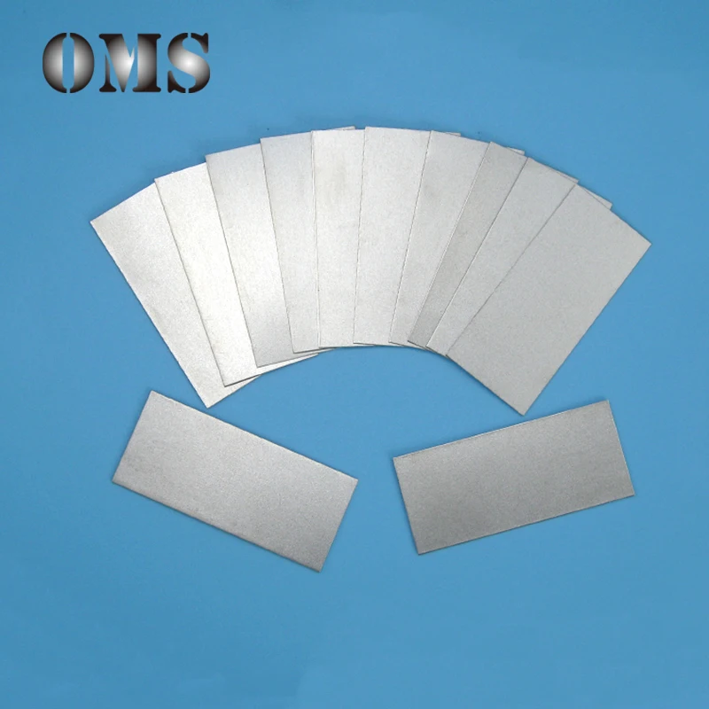 

10pcs 0.12/0.2/0.3x20x45mm Mobile Power Connection Nickel Plated Strip 18650 Battery Welding Nickel Plated Steel Sheet