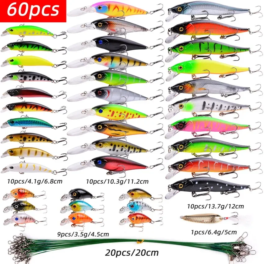 Wobblers Crankbaits lubina – Señuelos agua dulce y salada - imagen 3