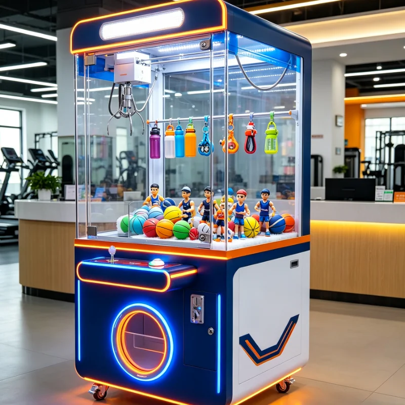 Arcade Toy Claw Vending Machine - آلة مخلب ألعاب مخصصة، تعمل بالعملة،