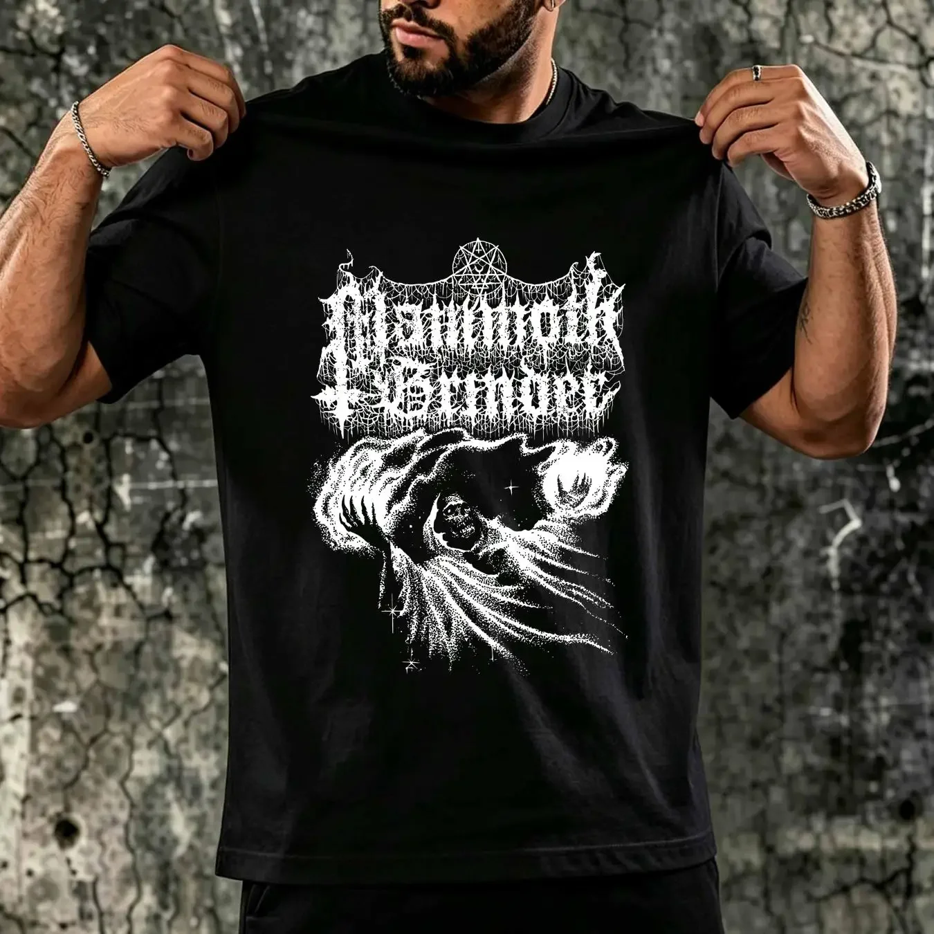 washed T Shirt MAMMOTH GRINDER Cosmic Crypt NEW Relapse Records TS4525 long or short sleeves vintage Washed streetwear