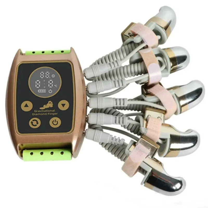 

Hot Selling EMS Golden Finger Massage Facial Beauty Machine for Face Lifting Microcurrent