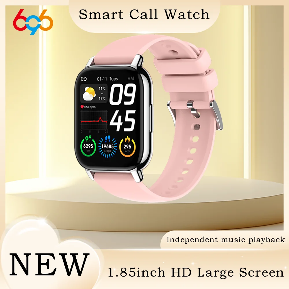 

2025 New Color Screen Blue Tooth Call Smart Watches Health Sleep Monitor Sports Fitness Smartwatch Music Playing Waterproof