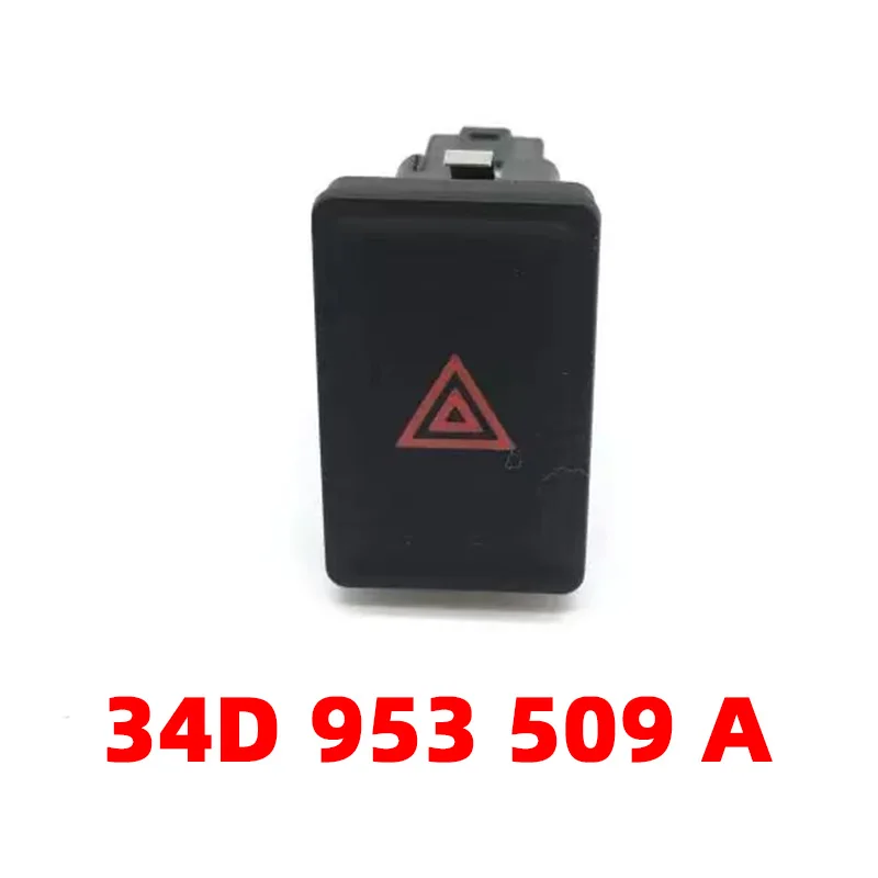 

LHD Flashing emergency switch 34D953509AAGE 34D 953 509 A AGE For BAP For VW Santana For Skoda Rapid sedan