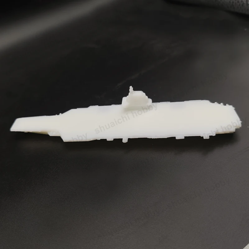 1PCS Model China Type 003 Carrier Fujian 1/2000 1/1500 Scale Maritime Combat Ship Full-bottom Simulation DIY Scene Decordation