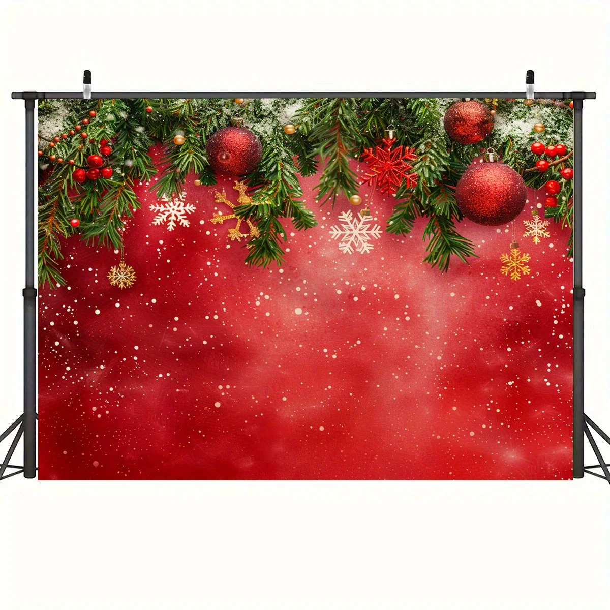 1 Christmas Winter Wonderland Background - Holiday Photography Background - Suitable for Room and Garden Decoration