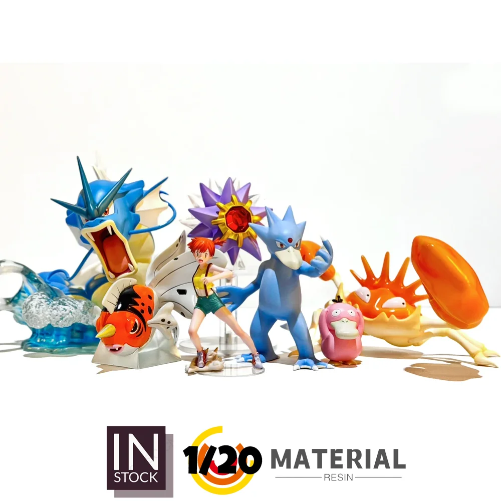 

[In Stock] 1/20 Resin Figure [BOOM] - Misty [UING][STS] Togepi Mermaid Misty Psyduck