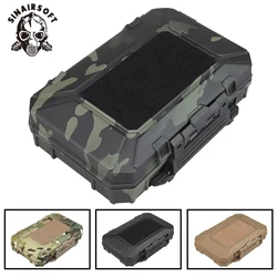 SINAIRSOFT Tactical Pistol Safety Case with Foam Padded Airsoft Handgun Case Box Protective Toolbox Suitcase Hunting Accessories