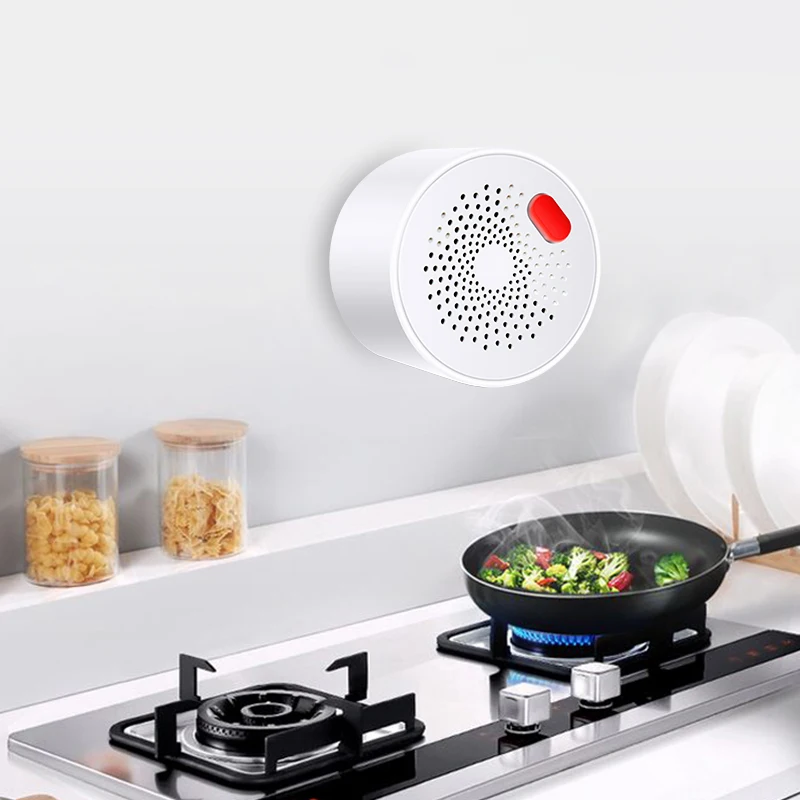 Tuya Zigbee Smart Home sensore di Gas naturale combustibile domestico intelligente rilevatore di perdite di Gas gpl protezione antincendio