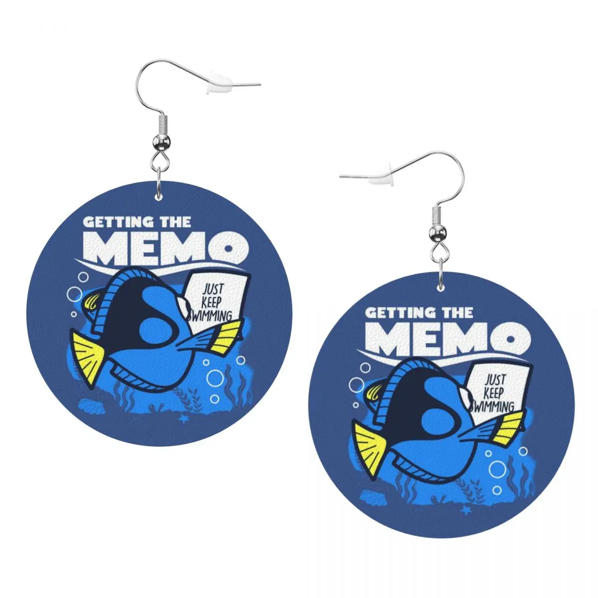 

Кожаные серьги-подвески «В поисках Немо» для женщин, модные, для вечеринок