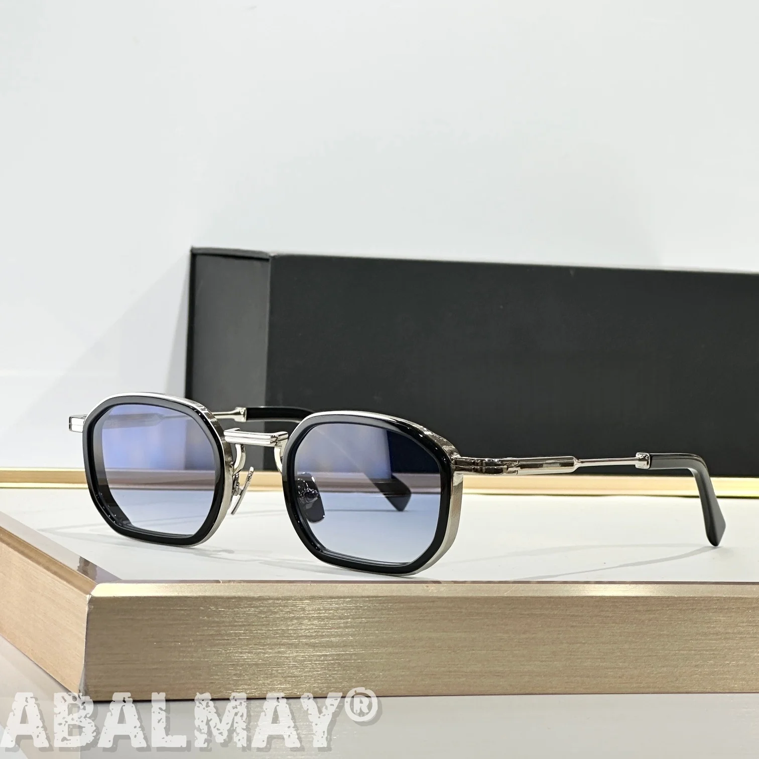 

Top High Quality Sunglasses for Men JEAN SIZE 43-25 Classic Women Luxury Brand Designer Fashion sun glasses UV400 With box