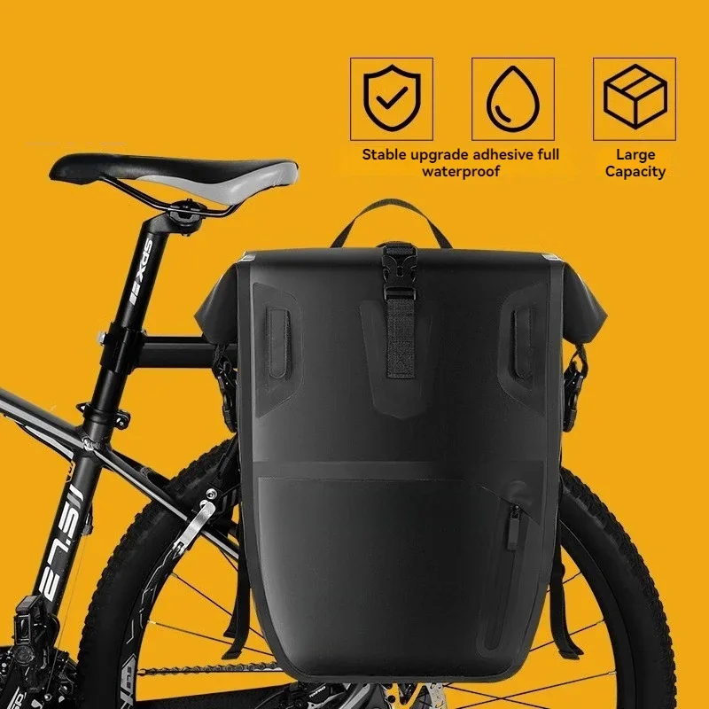 Bicycle bag rear rack pannier bag mountain bike tail bag front saddle camel cycling bicycle backpack accessories