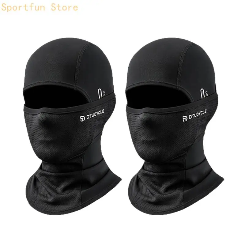 Nylon Ice Silk Face Mask Face Covering for Cycling and Everyday Outdoor Activity X7JD