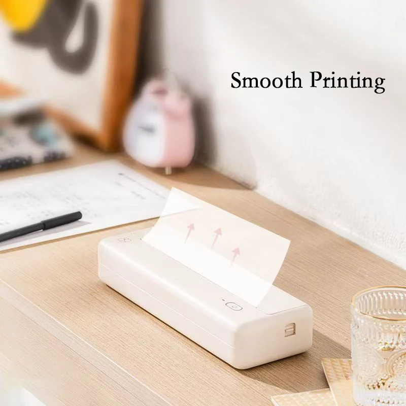 1/4Rolls A4 Thermal Paper Thermal Printing Paper 210*30mm for Wireless Bluetooth Phomemo A40/X8 Portable Printer Thermosensitive