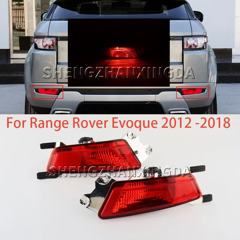 Shengzhan Xingda Is Suitable for Land Rover Range Rover Evoque 2012-2018 Car Rear Bumper Light Rear Fog Light Brake Light with Bulb Brake Tail Light