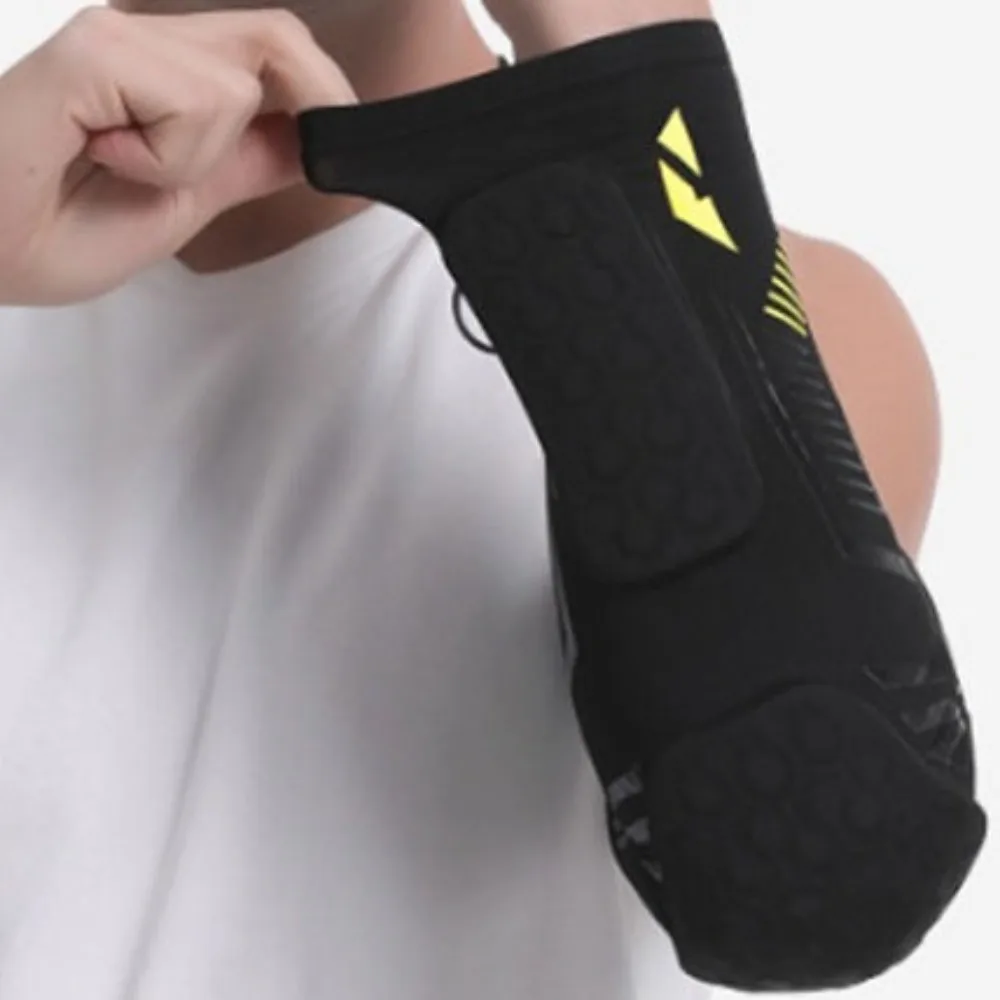 Crashproof Separate Elbow Pads Long Honeycomb Arm Sleeve Protector Dual Anti-Collision Protective Elbow Brace Guard Basketball