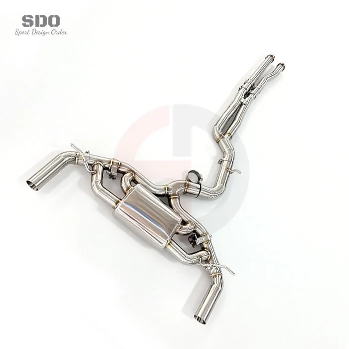 SDO Stainless Steel Downpipe Exhaust for  RS3 8Y 8V 2017-2023 Sedan Sportback with Valvetronic Catback Exhaust Pipe Muffler