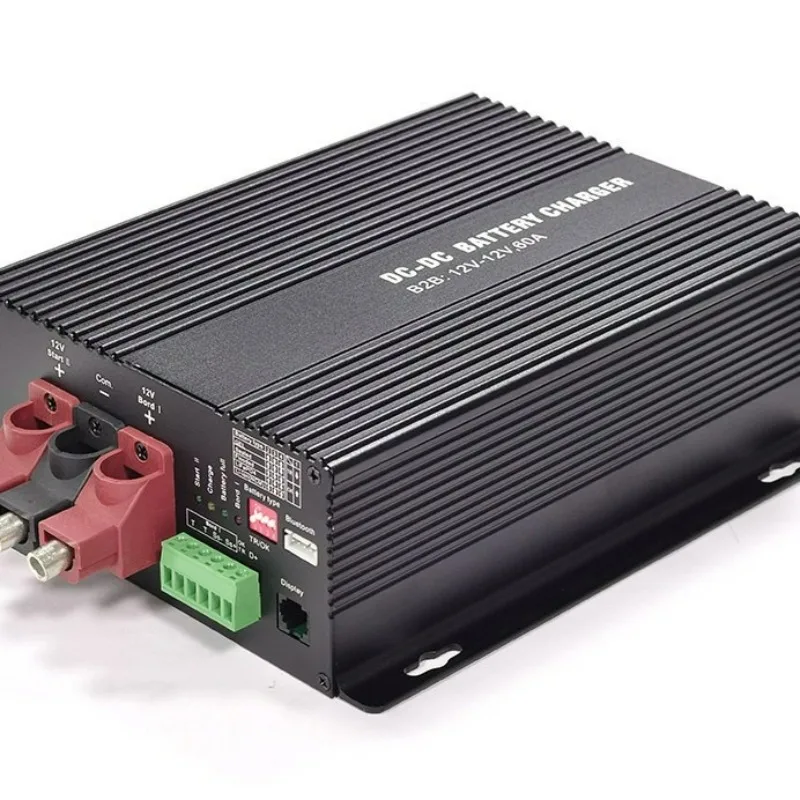 12V/30A Dual Battery Smart Charger DC-DC with Bluetooth Display RV Overcharge Protection view 3