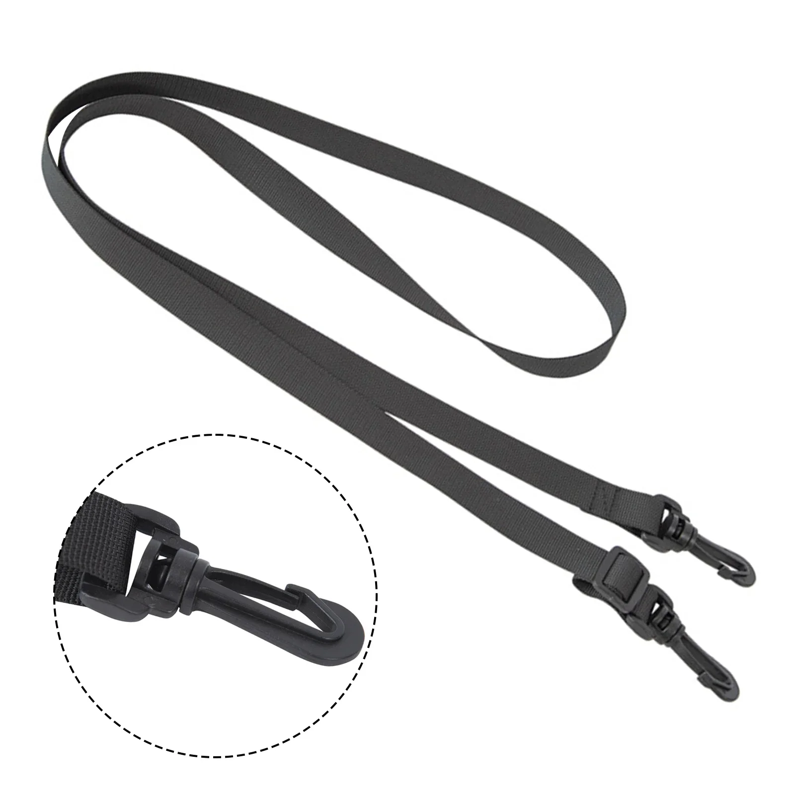 Brand New Shoulder Strap Adjustable Camping Equipment Interchangeable Lightweight Polyester With Carabiner Clip