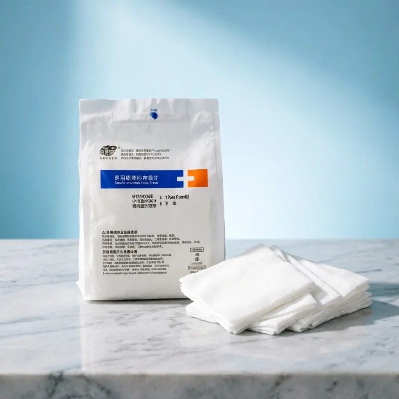 Essential 40 Pack Sterile Gauze Dressing, 5pcs/pk, Ideal for Minor Wound Care at Home