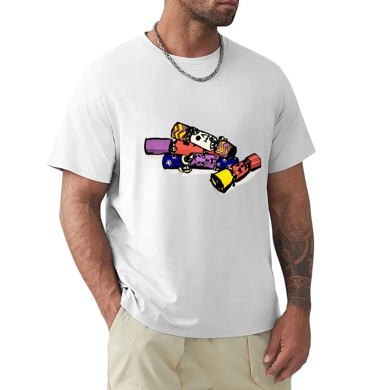 Halloween Crackers T-shirt vintage clothes oversizeds summer top customizeds fruit of the loom mens t shirts