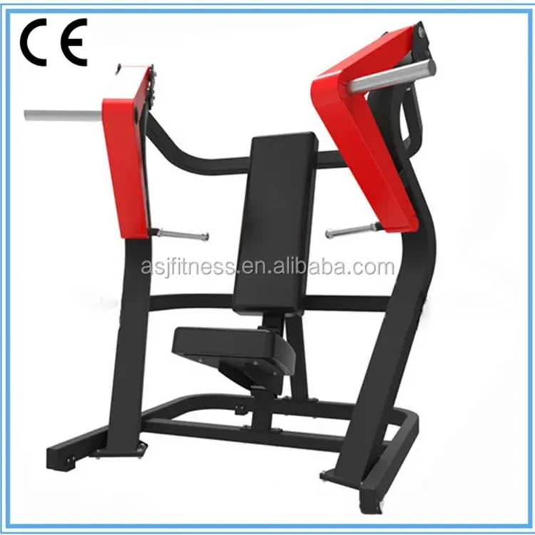 Gym Professional Commercial Plate Loaded Incline Chest Clip Press Weight Bench For Free Strength Training