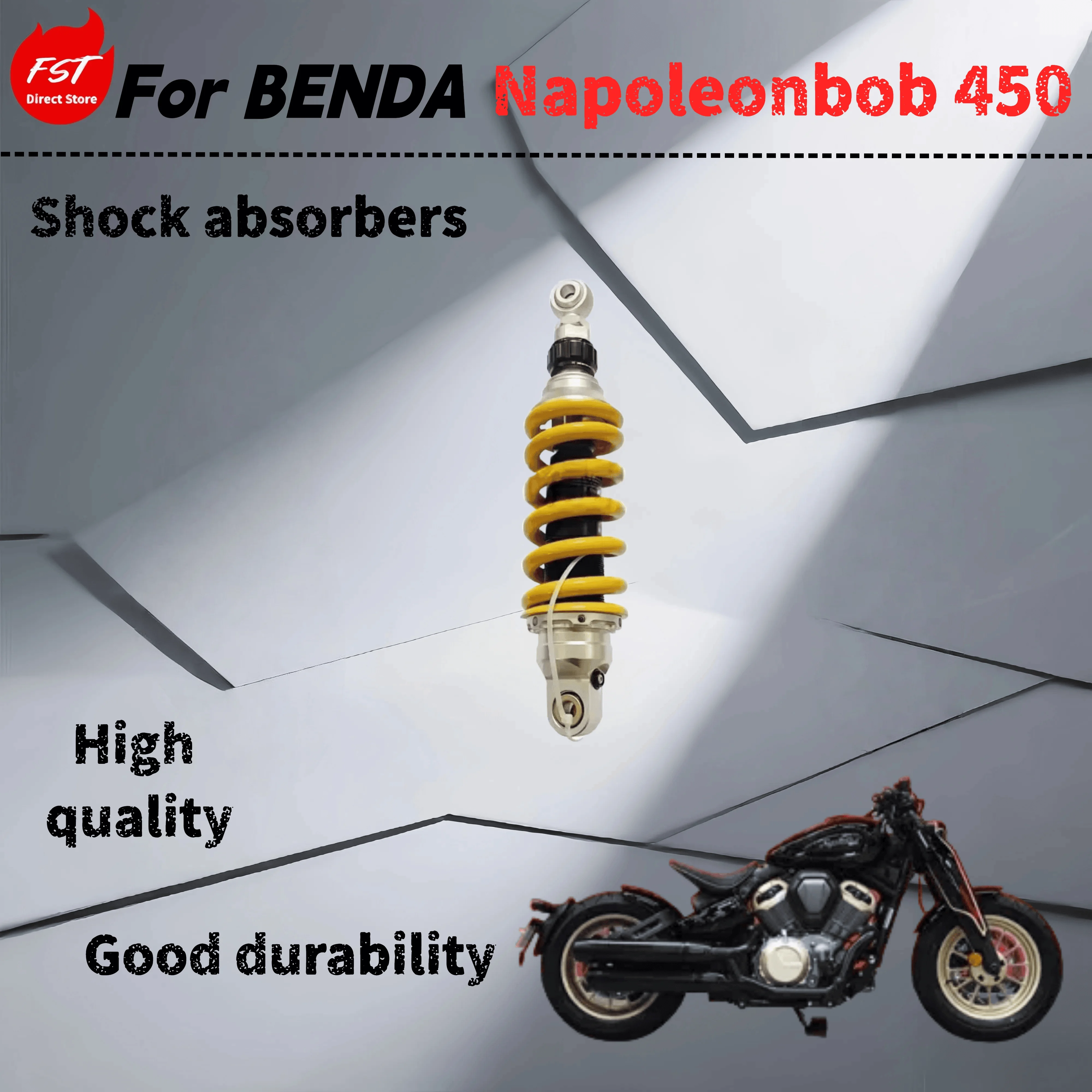 

For Benda Napoleonbob 450 retrofit reinforced shock absorbers can be high-emphasis